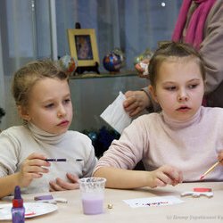 Фото з майстер-класу зі створення новорічної іграшки-янгола, що здійснює бажання, Наталія Тонкаль