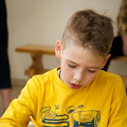 Фото з майстер-класу із виготовлення вітальної листівки, Анастасія Горобець