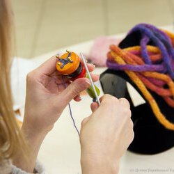 Фото з майстер-класу «В'язання на лялечці», Юлія Басецька