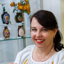 Фото з майстер-класу із писанкарства «Хвостики ластівки», Тетяна Коновал