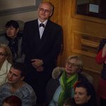 На імпровізованій сцені сяяли зірки талантів двох юних учнів педагога Андрія Малахова - Тетяни Жмендак та Іллі Бондаренка