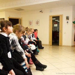 Фото з презентації дитячих новорічних книжок. Видавництво «Братське»