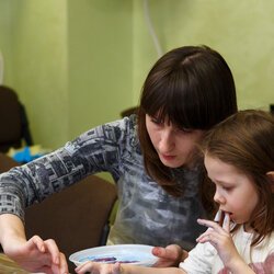 Фото з майстер-класу родинного щастятворення «Дерево щастя», Олександра Старобор