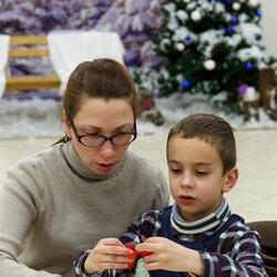 Фото з майстер-класу «Декоративна ялинка», Інна Кливець, Катерина Кліандрова, Олена Косік.