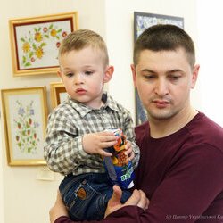Відкриття виставки «Сонячний Великдень-2017», 8 квітня 2017 року