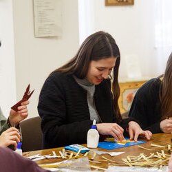Фото з майстер-класу із виготовлення ангела з соломи, Ольга Денисюк