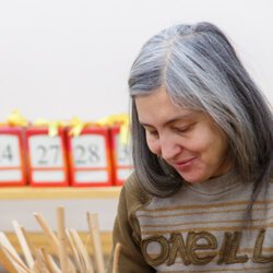 Фото з майстер-класу із виготовлення з рогози личака для подарунків, Ірина Контар