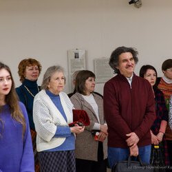 Відкриття виставки «…ЯК СОНЦЕ ЗАСТИГЛО У РАМІ», 9 лютого 2018 р.