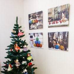 Майстер: Ірина Бердаль-Шевчик. VI Свято Новорічної Іграшки, 3 - 30.12.2016 р.