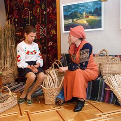 Відкриття виставки «Мистецтво одного села», Національний музей літератури, 8 вересня 2017 р. 