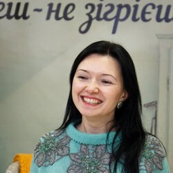 Тетяна Зосімова на закритті виставки «Тепла осінь», 29.10.2016 р.