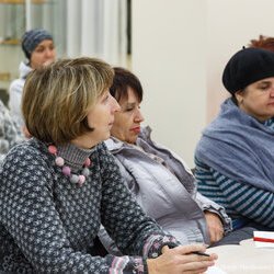Фото з семінару «Що робити з хенд-мейдом: хоббі чи бізнес?», Наталія Волошина
