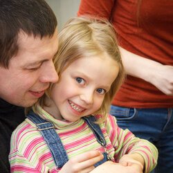 Фото з майстер-класу «Бісерна квітка з фетру», Олена Косік, Катя Кліандрова, Інна Кливець.
