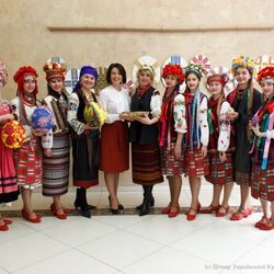 Відкриття виставки «Сонячний Великдень-2017», 8 квітня 2017 року