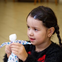 Фото з майстер-класу зі створення ляльки-мотанки, Інна Александрова