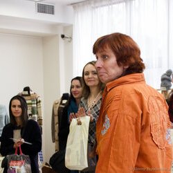 Ольга Мельничук на закритті виставки «Тепла осінь», 29.10.2016 р.