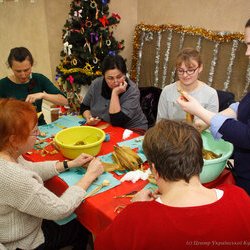 Фото з майстер-класу «Різдвяний янгол з кукурудзяного листя», Марія Кривець