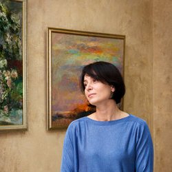 Світлана Долеско на відкритті виставки «La Viva Vita», 17.01.2017 р.