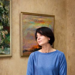 Світлана Долеско на відкритті виставки « La Viva Vita », 17.01.2017 р.