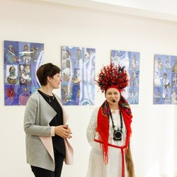 Відкриття виставки «Чарівні художники Києва та України», 21 червня 2017 р.