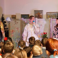 Фото з вистави «Попелюшка і новорічні дива», Театр Юного Актора. 18.12.2016 р.