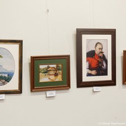 Відкриття виставки «Вишитий живопис Лідії Гончарук» в Музеї Гетьманства, 10 грудня 2018 р.
