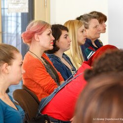 Фото з лекції «Сови, жайворонки та міфи про режим дня», Ольга Маслова