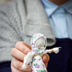 Фото з майстер-класу «Лялька-мотанка», Оксана Скляренко