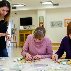 Фото з майстер-класу «Великодній подарунок», «Гідра Мозаїк Груп»