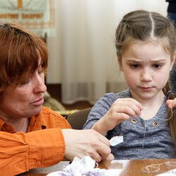 Відкриття виставки «Сонячний Великдень-2017», 8 квітня 2017 року