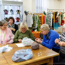 Фото з майстер-класу із в'язання спицями домашніх «чешок», Катерина Степанюк