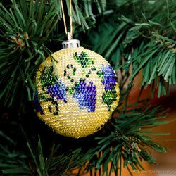 Майстер: Анастасія Таранюк. VI Свято Новорічної Іграшки, 3 - 30.12.2016 р.