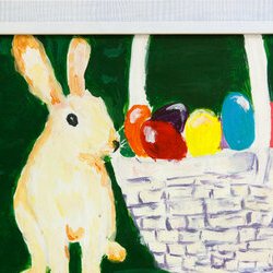 Автор: Катерина Курбатська. Виставка «Сонячний Великдень-2017», 8.04 – 6.05.2017 р.