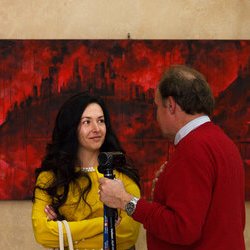 Відкриття виставки «Ukrainian art is the Best», 1.11.2016 р.