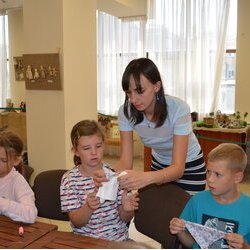 Фото з майстер-клас зі створення народної ляльки від Оксани Скляренко