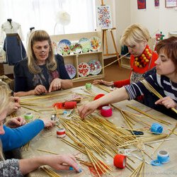 Фото з майстер-класу «Птаха з соломи», Ольга Сахно