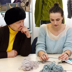 Фото з майстер-класу «В'язання гачком шарфу oversize», Олеся Вершигора