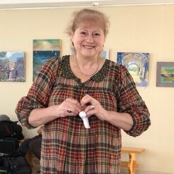 Фото з майстер-класу зі створення народної ляльки від Оксани Скляренко