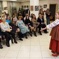 Поетично-вишитий вечір Інни Залізнюк. 16.12.2016 р.