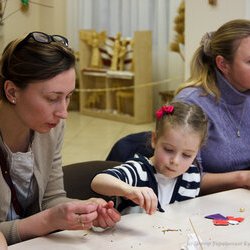 Фото з майстер-класу зі створення новорічної іграшки-янгола, що здійснює бажання, Наталія Тонкаль