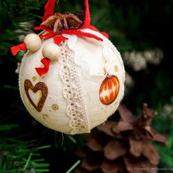 Майстер: Ольга Бунеску. VI Свято Новорічної Іграшки, 3 - 30.12.2016 р.