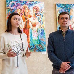 Відкриття виставки «Сонячний Великдень-2018», 17 березня 2018 р.