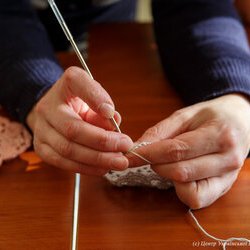 Фото з майстер-класу із в'язання гачком ірландського мережива, Наталія Дмитренко