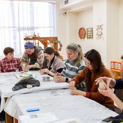 Фото з майстер-класу із виготовлення керамічної писанки-брязкальця, Валентина Проценко