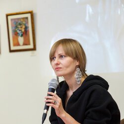 Katya Chilly на презентації проекту «Реалії українського шоу-бізнесу», 23 лютого 2018 р.