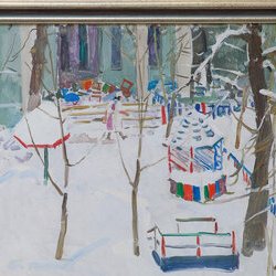 Відкриття виставки живопису « Зима у вікні », 17 січня 2019 р.