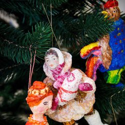 Майстер: Тетяна Петенко. VI Свято Новорічної Іграшки, 3 - 30.12.2016 р.