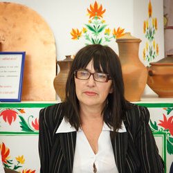Марія Гринюк на круглому столі «Косівська мальована кераміка: підготовка до списку ЮНЕСКО», 1 вересня 2017 р.