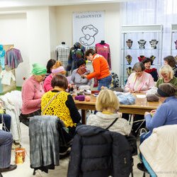 Фото з майстер-класу із в'язання спицями домашніх «чешок», Катерина Степанюк