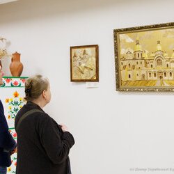 Відкриття виставки «…ЯК СОНЦЕ ЗАСТИГЛО У РАМІ», 9 лютого 2018 р.